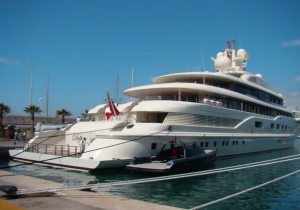 Alisher Usmanov yacht dilbar