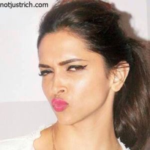 deepika padukone pout lips