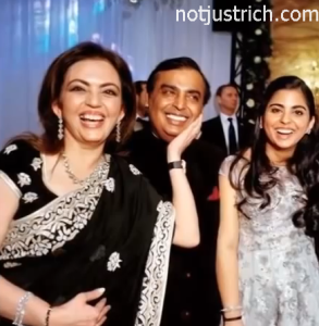 mukesh ambani wife daughter