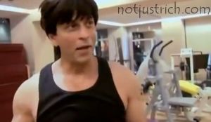 shahrukh khan mannat gym