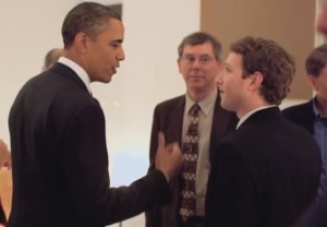 Mark Zuckerberg obama