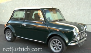 richard branson car Morris Mini-Minor