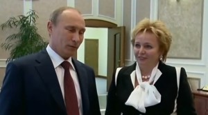 Vladimir Putin wife Lyudmila Shkrebneva