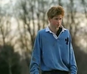 prince harry teenage pictures