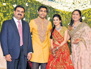 adani wife wedding