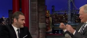 Joaquin Phoenix on David Letterman