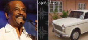 rajinikanth car fiat premier padmini