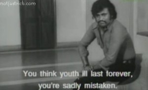 rajinkanth old movie scene