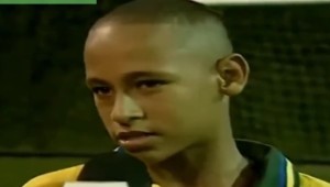 Neymar childhood photo