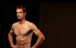 andy murray shirtless