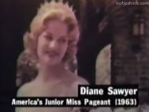 diana sawyer model america junior miss pageant