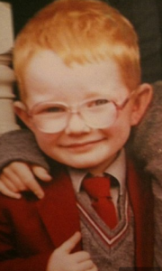 ed sheeran childhood photo