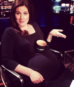 erin burnett pregnant