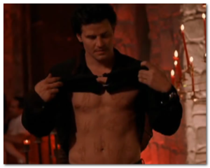 David Boreanaz shirtless