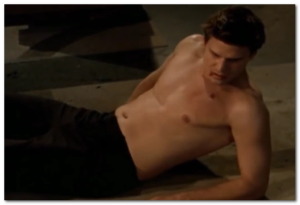 David Boreanaz shirtless body