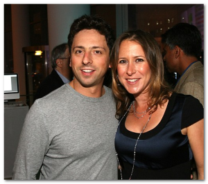 sergey brin wife Anne Wojcicki