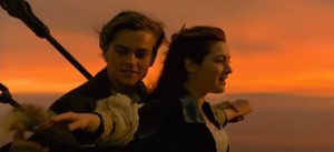 titanic romantic scene james cameron