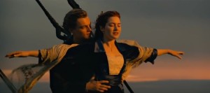 titanic romantic scene kate winslet leonardo di caprio