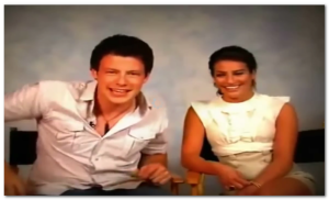 lea michele cory Monteith