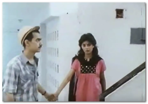 Aamir Khan in Holi (1984)