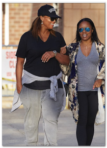 queen latifah girlfriend eboni nichols