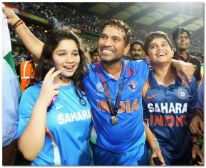 sachin tendulkar son daughter