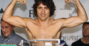 Justin Trudeau shirtless body