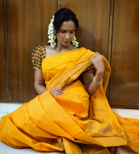 padma lakshmi saree picture