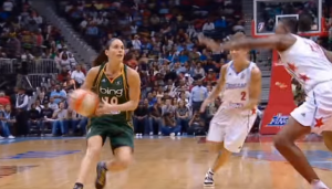 sue bird basketball playing