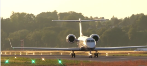 Gulfstream G550 jet