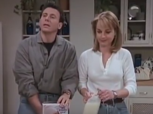 Helen Hunt and Paul Reiser Mad About You