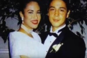 selena quintanilla chris perez wedding photo