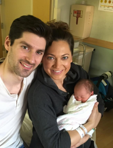 ginger zee husband aaron and son