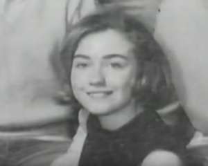 hillary clinton teenage picture
