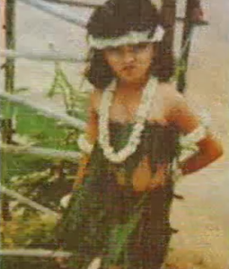 sania mirza childhood photo