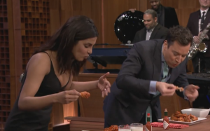 jimmy fallon priyanka chopra eating