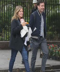 jimmy fallon wife Nancy Juvonen