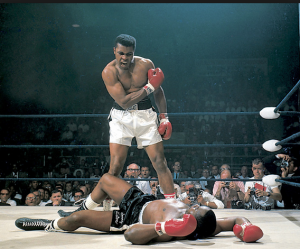muhammad ali boxing knockout photo
