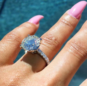 blac chyna engagement ring picture