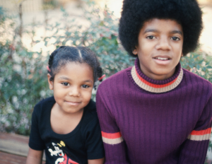 janet jackson childhood photo michael jackson