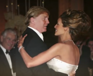 melania trump wedding donald trump photo