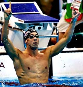 Michael Phelps swim pics