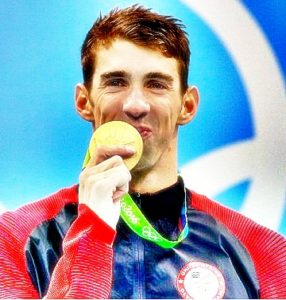 Michael Phelps won gold medal