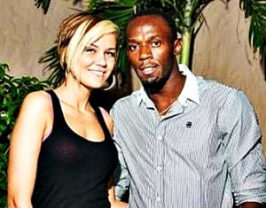 Usain Bolt girlfriend Lubica Kucerova.