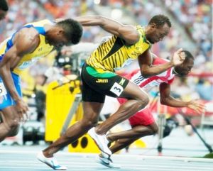 Usain Bolt running Pics