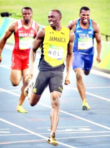 Usain Bolt smile
